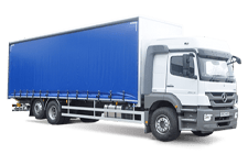 Car Hire Hackney - 26 Tonne Curtain Side Truck - Truck hire Hackney