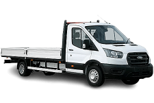Car Hire Hackney - Ford Transit Dropside Van - Van hire Hackney