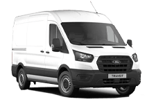 Car Hire Hackney - Ford Transit MWB - Van hire Hackney